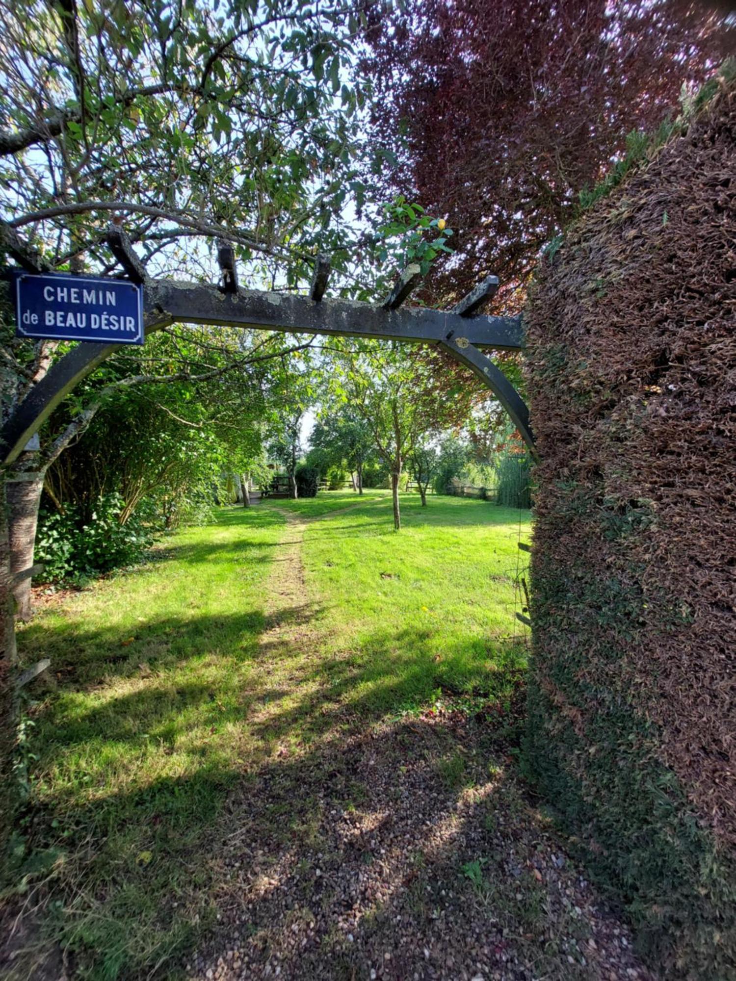 Les Roulottes De La Brauderie Villa Brissarthe Kültér fotó